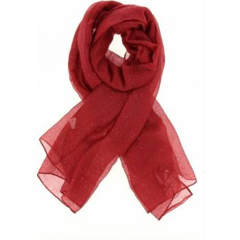 Fashiongen - Chal - para mujer Rojo burdeos única