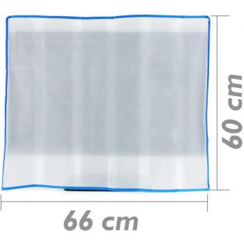 PrimeMatik - Funda Cubierta Protectora 37'' para Pantalla Plana Monitor TV LCD 66x60x12cm