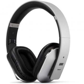 August EP650 Bluetooth 4.2 Wireless Over-Ear Headphones with NFC, aptX Low Latency, Microphone, and Adjustable EQ
