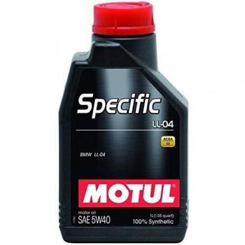 Aceite de motor 100% sintético MOTUL Specific LL-04 5W40 - Aprobado para BMW, MINI y ALPINA - 1 litro