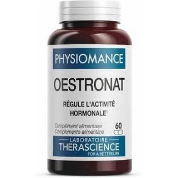 Therascience Physiomance Oestronat 60 cápsulas - Suplemento alimenticio que contribuye al equilibrio hormonal, formulado con ingredientes naturales, ideal para mujeres en etapas de cambio hormonal, ayuda a aliviar síntomas como sofocos y
