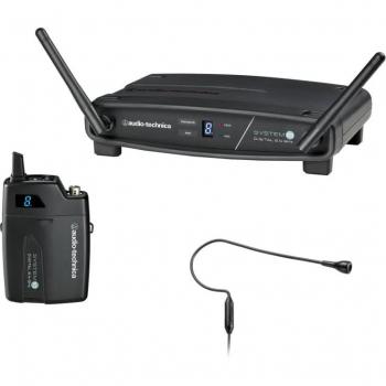 Audio-Technica ATW-1101/H92 System 10 Digital Miniature Mic System, 2.4GHz Range