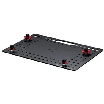 Manfrotto TetherGear Plataforma para Portátil - Aluminio Ligero Grueso 4,8 mm - 46 cm x 31 cm - Montaje Portátil - Estilo Tabla de Quesos - Tornillería