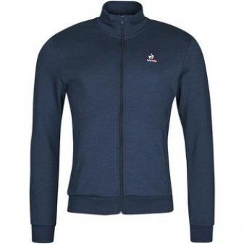 Le Coq Sportif Essentials Full Zip Sweatshirt with High Collar and Side Pockets for Men