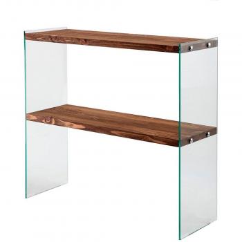 Mueble de Nogal WellHome con 100% Tablero Aglomerado Rechapado en Melamina