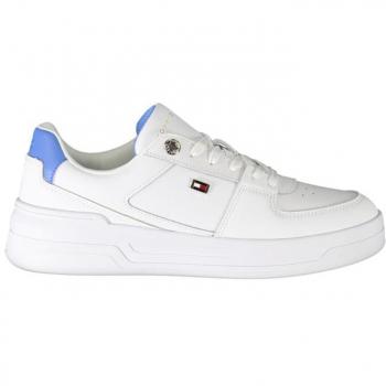 Tommy Hilfiger Women's White Flag Basket Sneakers Size 6 US (41 EU)