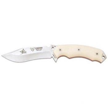 Cudeman Cuchillo de Supervivencia JJSK1 124-B-K con Mango micarta Bicolor Hoja de 11,7 cm y Funda Kydex