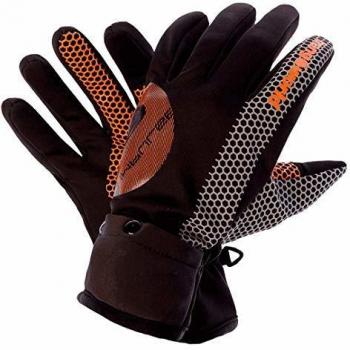 Trangoworld Goillet Guante, Unisex Adulto, Negro/Naranja, S