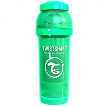 Twistshake Biberón Anticólico Pastel Menta 260ml