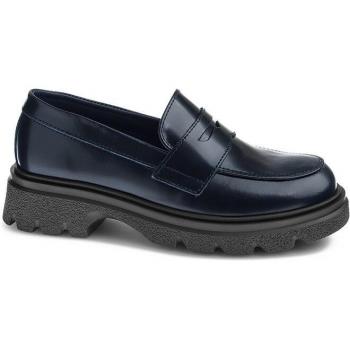 Mocasines de niña Pablosky 868221p de piel con plantilla amortiguadora