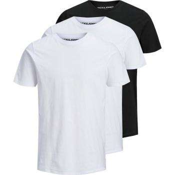 Camisetas Jack & Jones para Hombre, paquete de 3 - JJEORGANIC BASIC TEE O-NECK, manga corta, algodón orgánico
