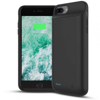 Wellwerks Funda Batería 8000mAh Externa Batería para iPhone 8 Plus /7P /6P /6SP