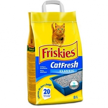 Friskies - CatFresh Classic - Arena para Gatos - 8 l