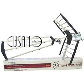 Antena TV Direttiva UHF de Alto Ganancia con Filtro LTE, 39 Elementos, Guadagno 18 dB, Art. 414034