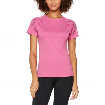 Asics Stripe Ss Camiseta, Hombre, Blanco, L