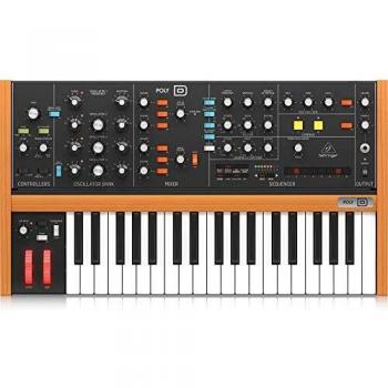 Behringer Poly D 4-Voice Analog Synthesizer with 37 Full-Size Keys