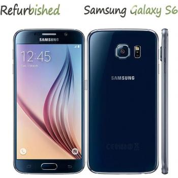 Teléfono Móvil Reacondicionado Samsung Galaxy S6 G920F 4G 5.1 con Huella Digital, 3GB RAM y 32GB ROM - Set Simple