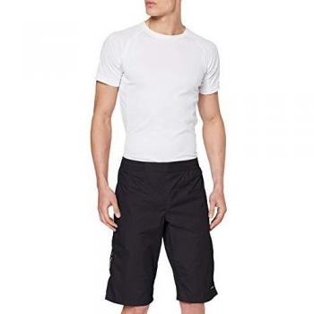 VAUDE Men's Drop Shorts Pantalones, Hombre, Black, S