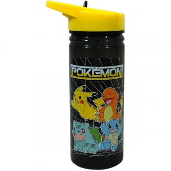 Botella de Agua Pokémon Retro 600ml PP para Niños