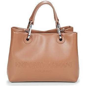 Emporio Armani - Bolso shopper de mujer myea bag pequeño con logo en relieve
