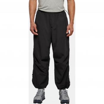 Urban Classics Men's XL-XXL Black Nylon Parachute Pants