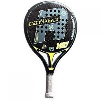 Royal Padel RP M27 Hybrid 2019 Palas de Pádel, Adultos Unisex, Amarillo, Negro, Carbono, Gris, Talla única