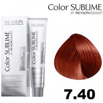 Revlon Professional Color Sublime Ammonia-Free Permanent Hair Color 7.40 Intense Copper Blonde