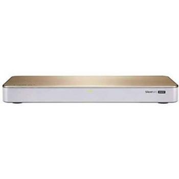 QNAP HS-453DX J4105 Ethernet Tower Oro, Blanco NAS