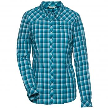VAUDE tacun LS Camiseta Blusa, Primavera/Verano, Mujer, Color libélula, tamaño Large