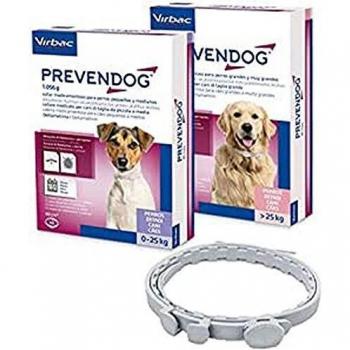Virbac Prevendog Antiparasitic Collar for Small and Medium Dogs, 1.056 g