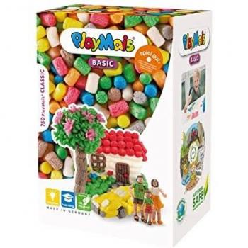 PlayMais Basic Large Juego de construcción para niños a Partir de 3 años | más de 750 Piezas | estimula la Creatividad y la motricidad niñas y niños | Made in Germany