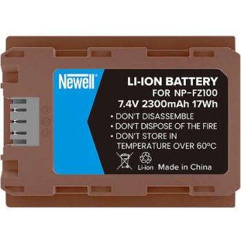 Batería recargable NP-FZ100 con puerto USB-C de la marca Newell