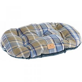 Cojín Ferplast Scott color azul para perros - 85 x 55 x 12 cm