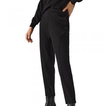 Pantalón Jogger Liso Negro Ysabel Mora