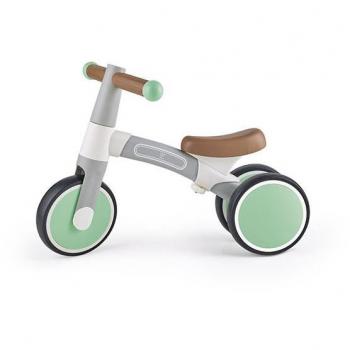 Hape - Mi Primer Triciclo Vespa Verde Menta Sin Pedales para Niños con Marco Ligero de Aluminio y Fácil Montaje