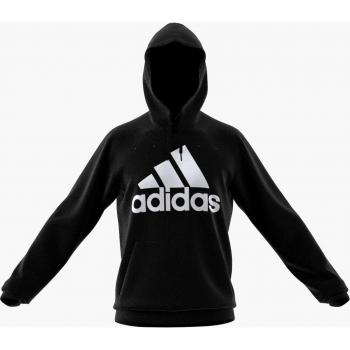 Sudadera con Capucha Adidas Essentials Big Logo para Hombre, Color Negro, Talla S