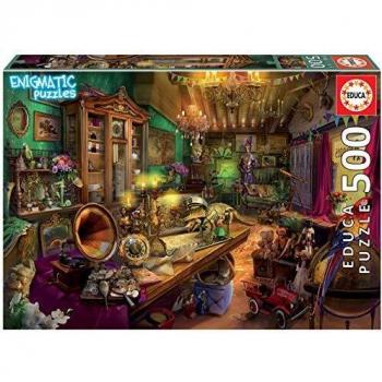 Educa - Tienda de Antigüedades Puzzle, 500 Piezas, Multicolor