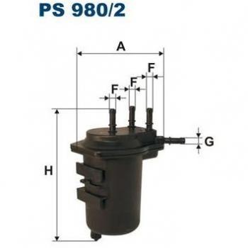Filtron PS980/2 Inyección de Combustible