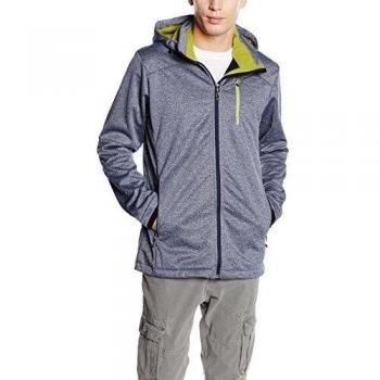CMP - F.LLI CAMPAGNOLO Softshell chaqueta para hombre, mujer azul marino. - Rojo, {60}, 3A40537N - M