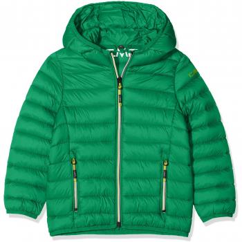 CMP Feel Warm Flock Chaqueta, niño, Emerald, 128