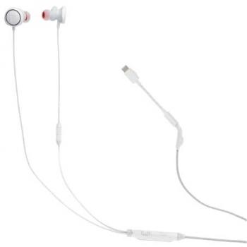 Auriculares In-Ear JBL Quantum 50C con Freisprechfunktion y Stummschaltung, Color Blanco