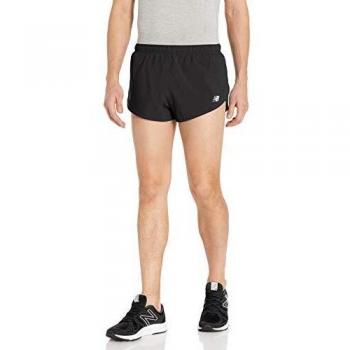 New Balance Impact Run 3 Inch Split Shorts, Negro, S Mens
