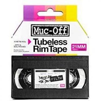 Muc-Off Tubeless Rim Tape - 21mm / Transparent / 10M