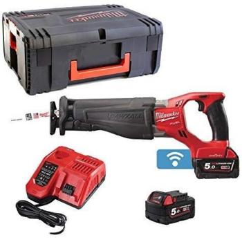 Milwaukee 4933451666 - M18onesx-502x sierra sable 18v fuel sin escobillas one key 5,0ah litio