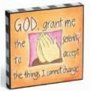 Demdaco historia cuadrados Serenity Prayer 13846
