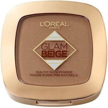 L'Oréal Paris Glam Beige Polvo Matificante Tono Medio Claro - 1 Polvo Matificante