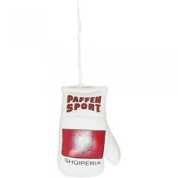 Paffen Sport - Guantes de boxeo, diseño nacional rojo/negro