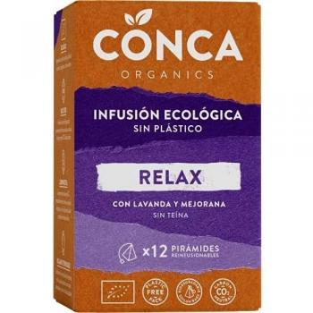 De la Conca - Infusión Relax plastic-free - Pack 12 pirámides