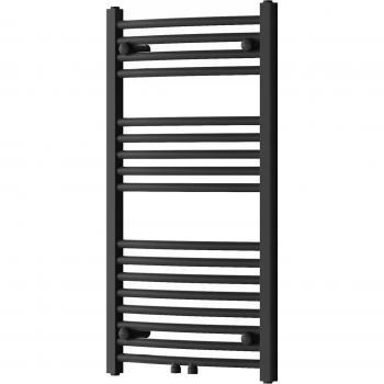 Radiador secatoallas eléctrico 372W 90x50x5,2cm Negro