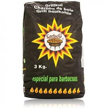 Carbosí - Carbón vegetal para barbacoas - Calidad extra - 3 kg